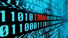 Code with error message