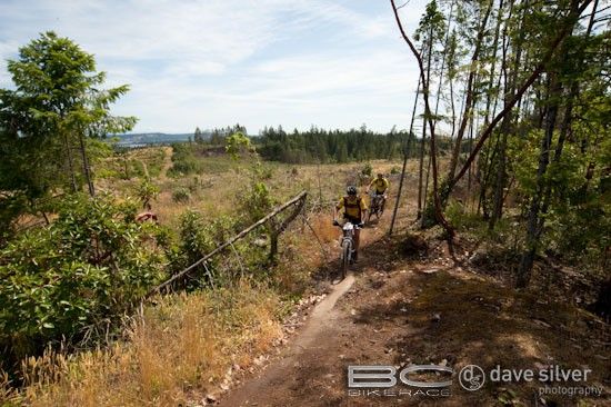 Plenty of singletrack awaited riders in stage two