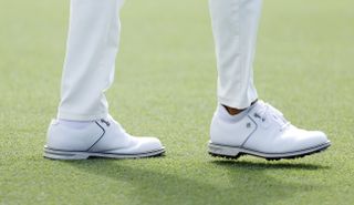 Abraham Ancer Wearing His FootJoy Shoes