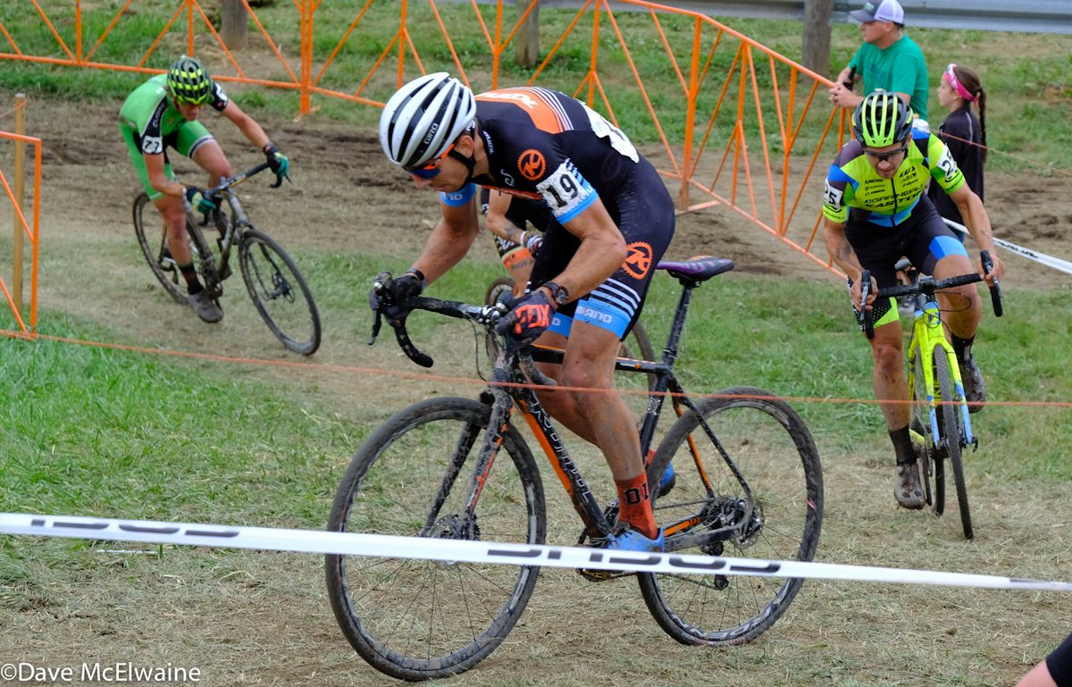 Kerry Werner (Kona) riding to a top ten finish today
