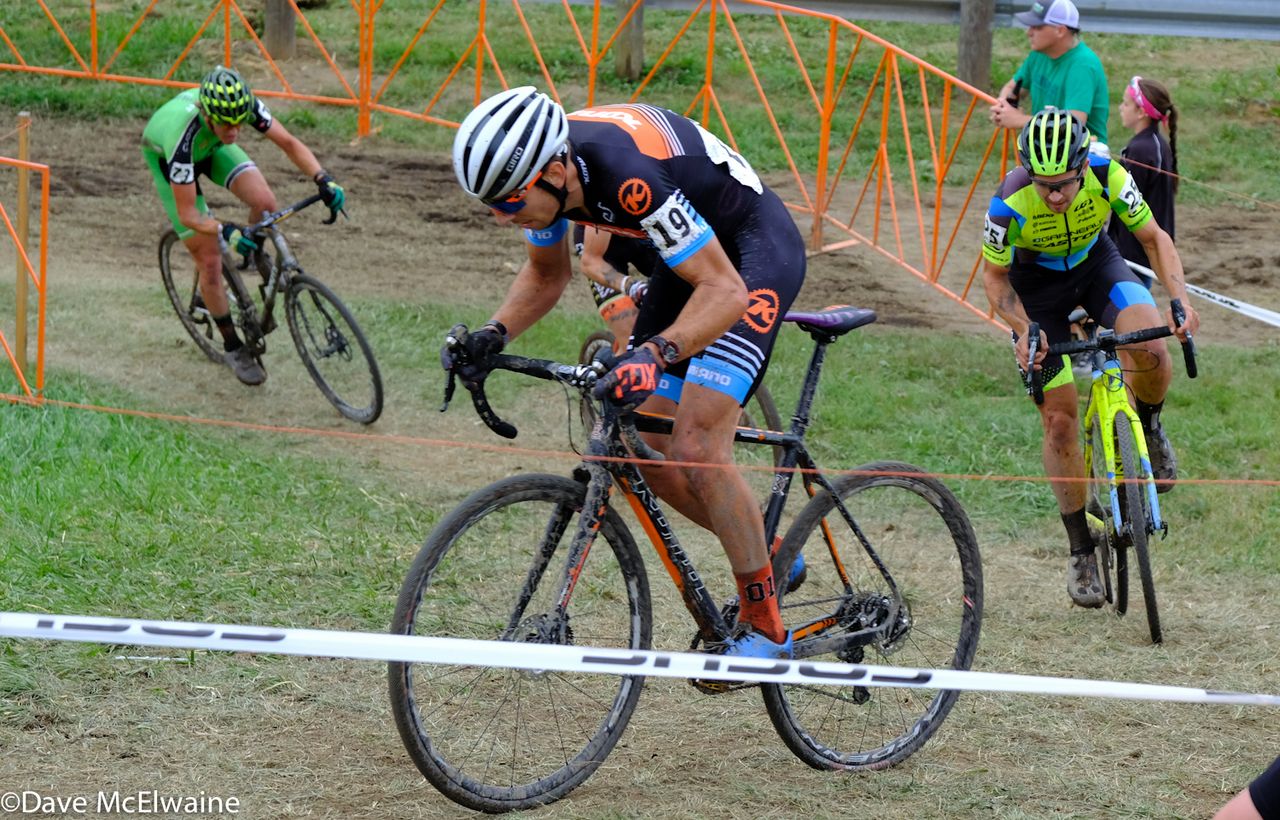 Kerry Werner (Kona) riding to a top ten finish today