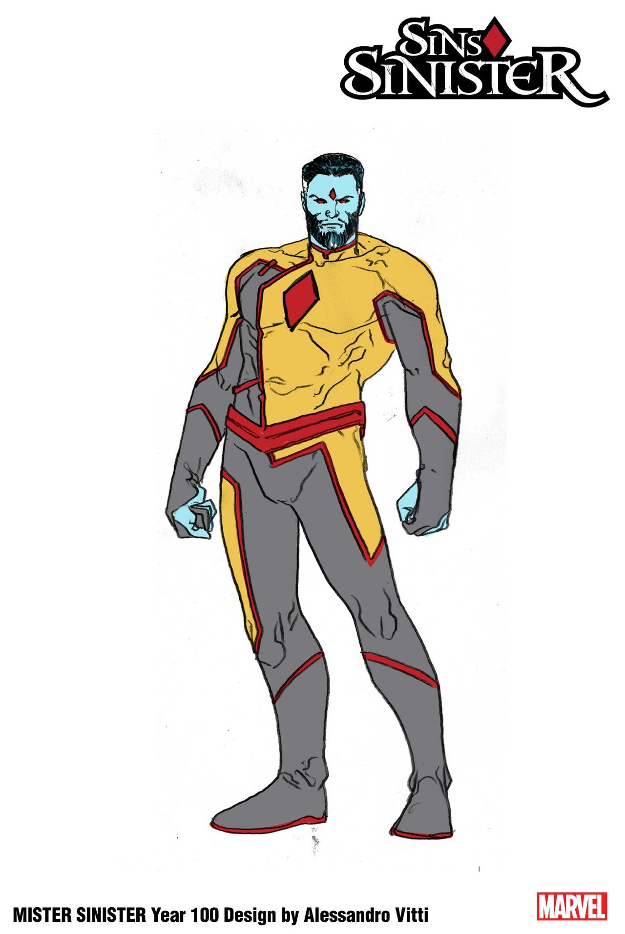 Sins of Sinister character designs