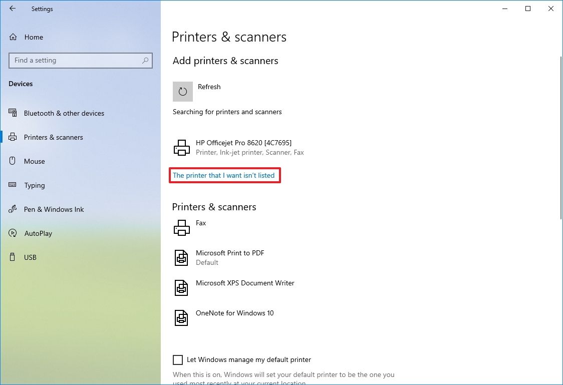 how to connect printer to laptop wireless windows 10