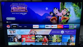 setting up Fire TV home screen apps