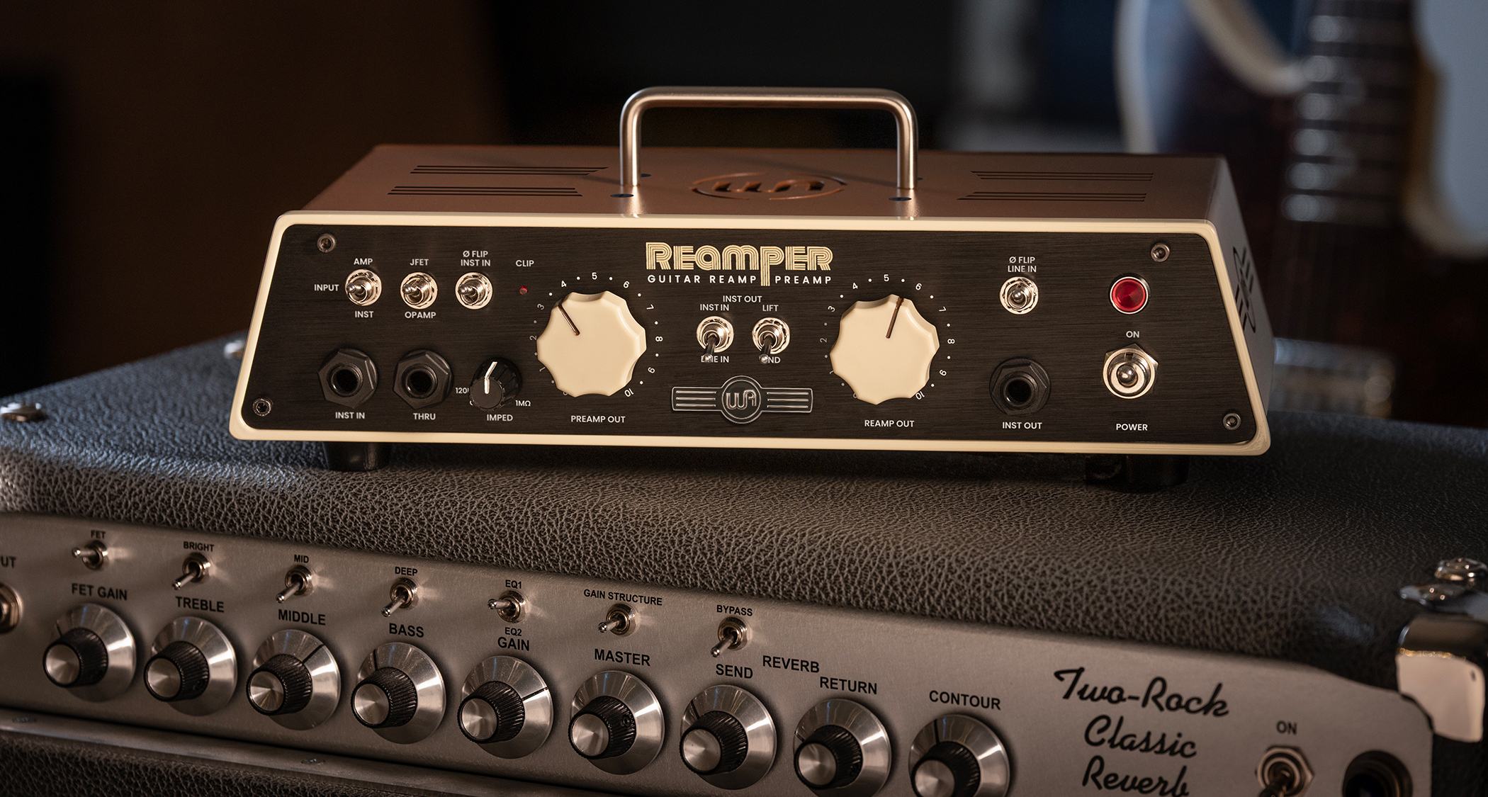 Warm Audio Reamper: the all-in-one routing solution for reamping and adding effects to recorded tracks.