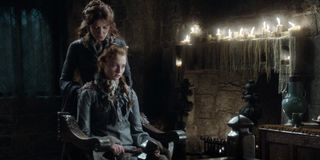 Sophie Turner and Michelle Fairley on Game Of Thrones
