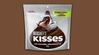 A packet of Hershey's kisses