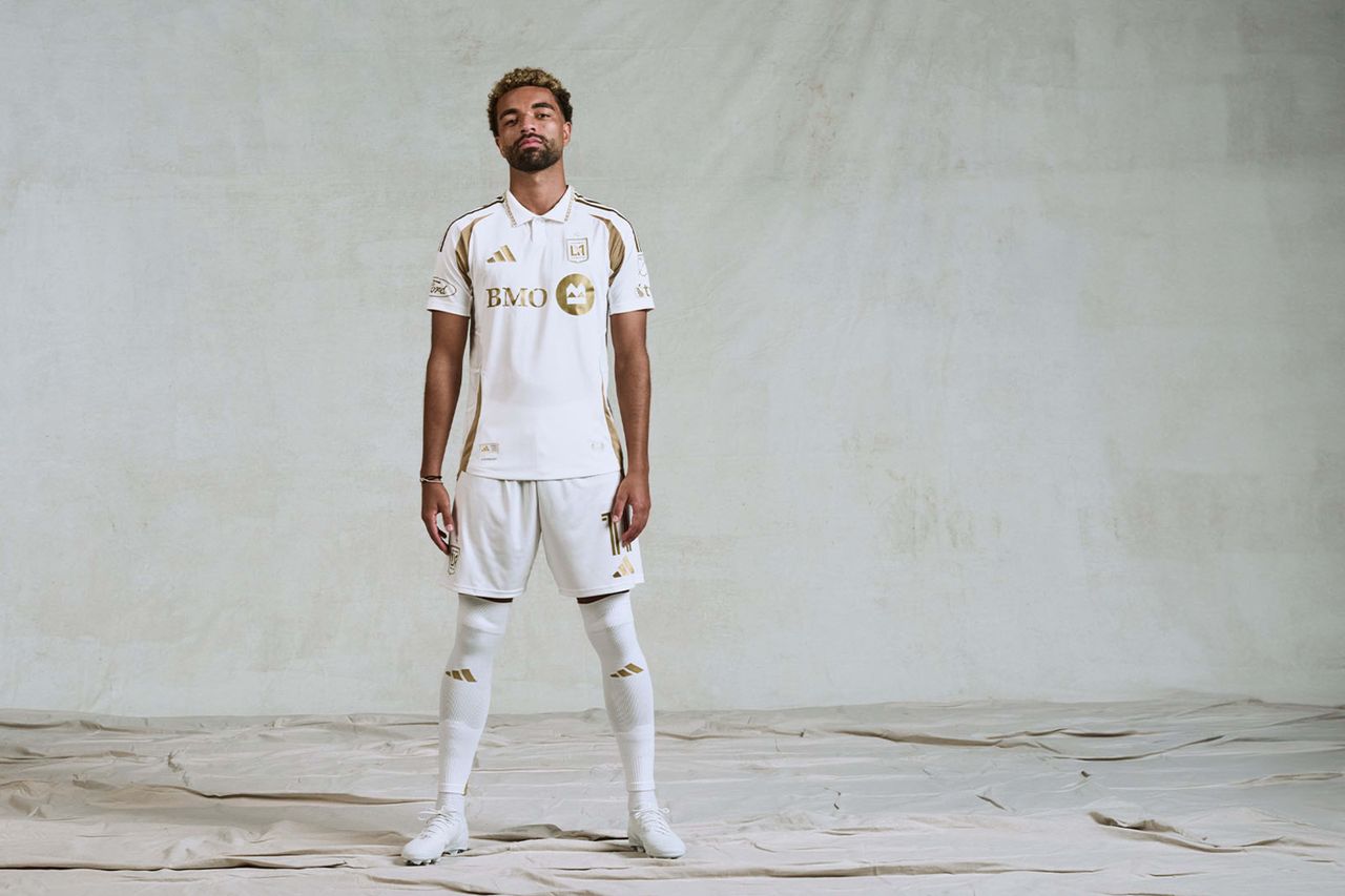 Adidas LAFC 2025 away kit