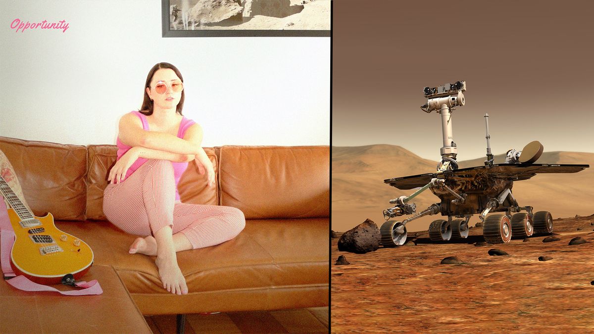 In 'Opportunity' music video, Foxanne imagines a dying Mars rover's cry for help