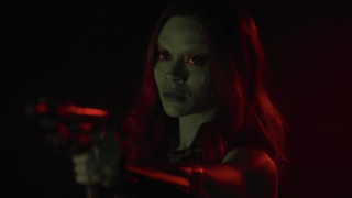 Zoe Saldana as Gamora in Avengers: Endgame