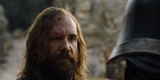 The Hound speaking with the zombie Mountain