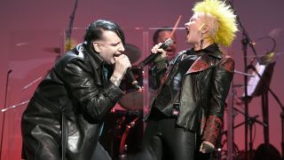 Marilyn Manson and Cyndi Lauper