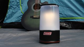 Coleman 360 Light and Sound Lantern with guitar
