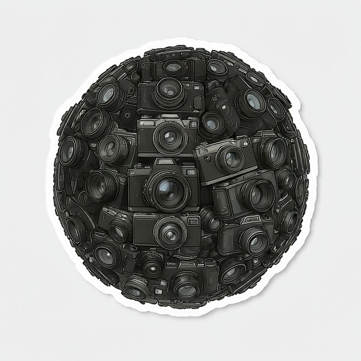 An image generated on the Pixel 9 Pro's Pixel Studio depicting a Digital Camera World (planet)