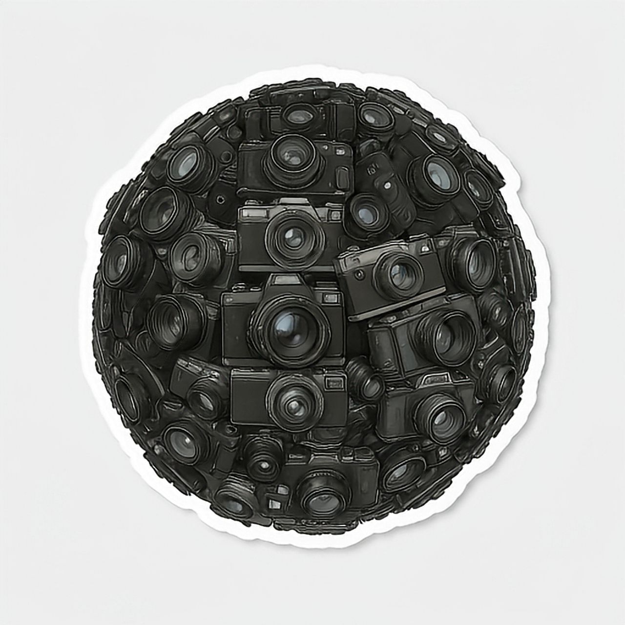 An image generated on the Pixel 9 Pro's Pixel Studio depicting a Digital Camera World (planet)