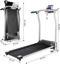 OppsDecor Folding Treadmill for Home: $299.99 $279.99 at Amazon