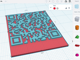 3D Print QR codes