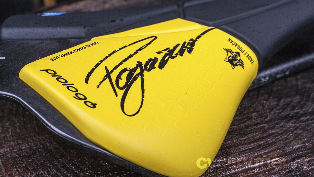 Tadej Pogacar Prologo Scratch M5 carbon saddle