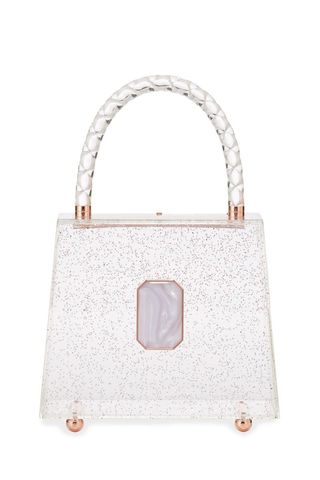 Patti Glitter Top-Handle Bag