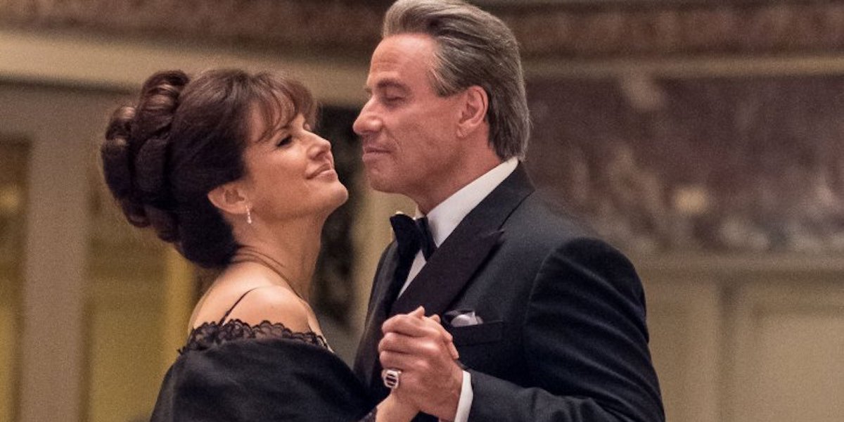 Kelly Preston and John Travolta in Gotti