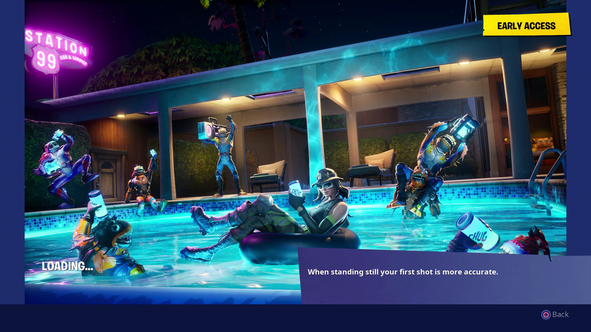 Fortnite Summer Slurp loading screen