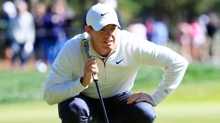 Rory McIlroy at the 2022 Players Championship