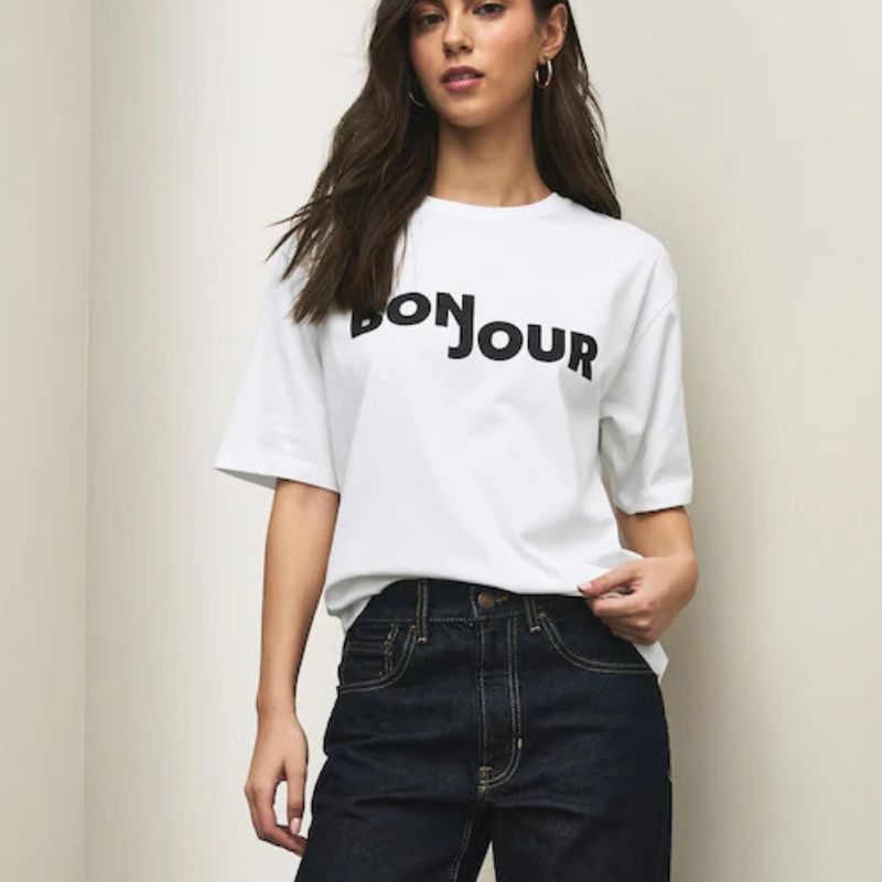 Next , Short Sleeve Graphic Print Crew Neck T-Shirt