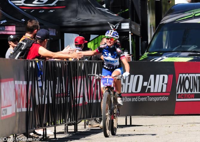 Katerina Nash (Luna Pro Team) wins her second US Cup race in a row at Bonelli Park
