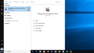 How to defrag Windows 10
