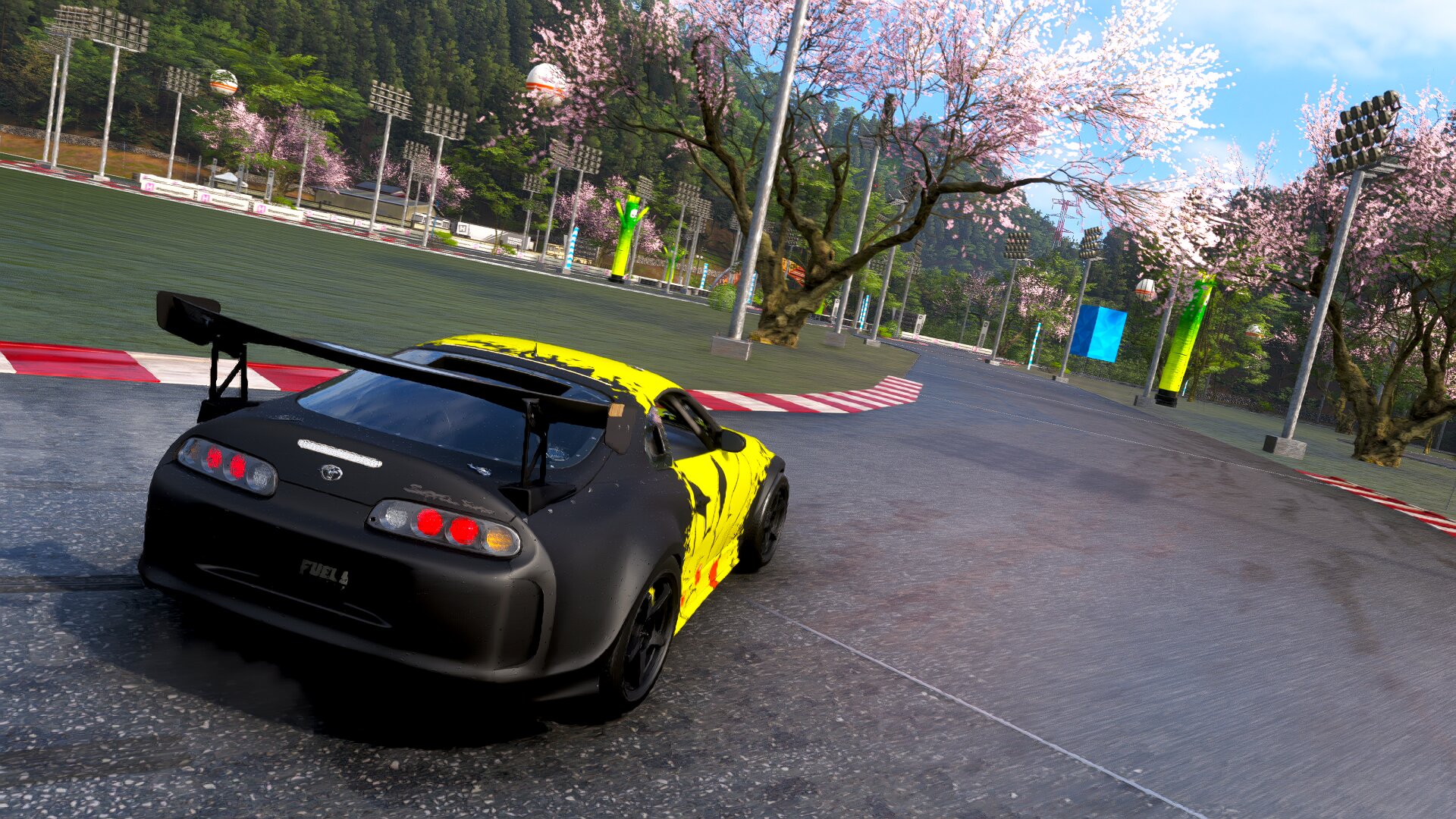 Forza Horizon 6 screenshot of drift cars