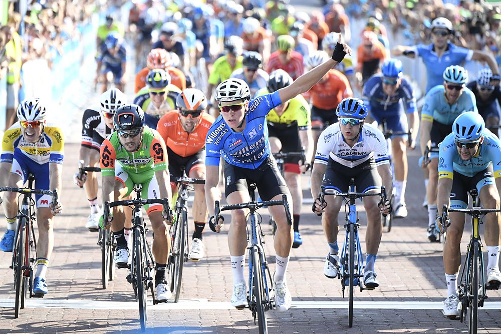 Tim Merlier (Bel) Veranda's Willems Crelan wins stage 3 at Tour of Denmark