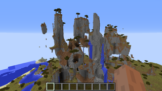 meilleures graines minecraft: au-dessus des nuages