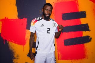 Germany Euro 2024 squad Antonio Ruediger of Germany poses for a portrait during the Germany Portrait session ahead of the UEFA EURO 2024 Germany on June 10, 2024 in Herzogenaurach, Germany. (Photo by Boris Streubel - UEFA/UEFA via Getty Images)