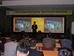 Vista Systems Soft Edge Blending Seminar In Seoul Draws Big Crowds