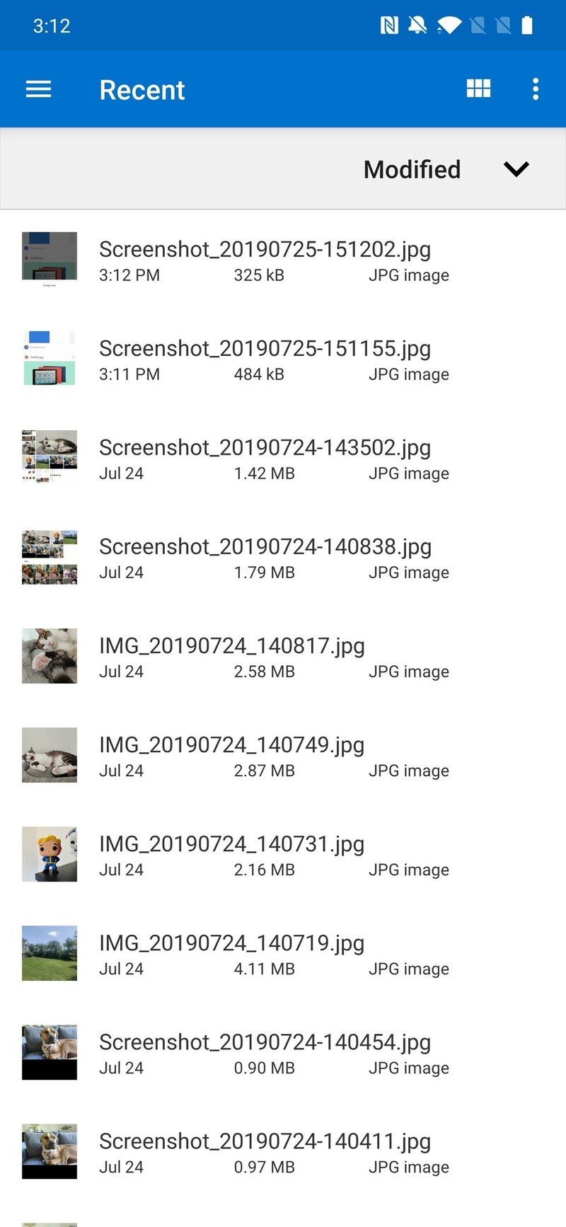 Selecionando um arquivo para upload no Google Drive