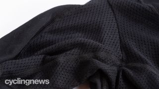 Castelli Flanders Warm/Neck Warmer winter base layer detail of the armpit