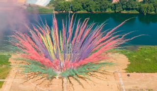 Fireworks for Cai Guo-Qiang's Sleepwalking in the Forbidden City