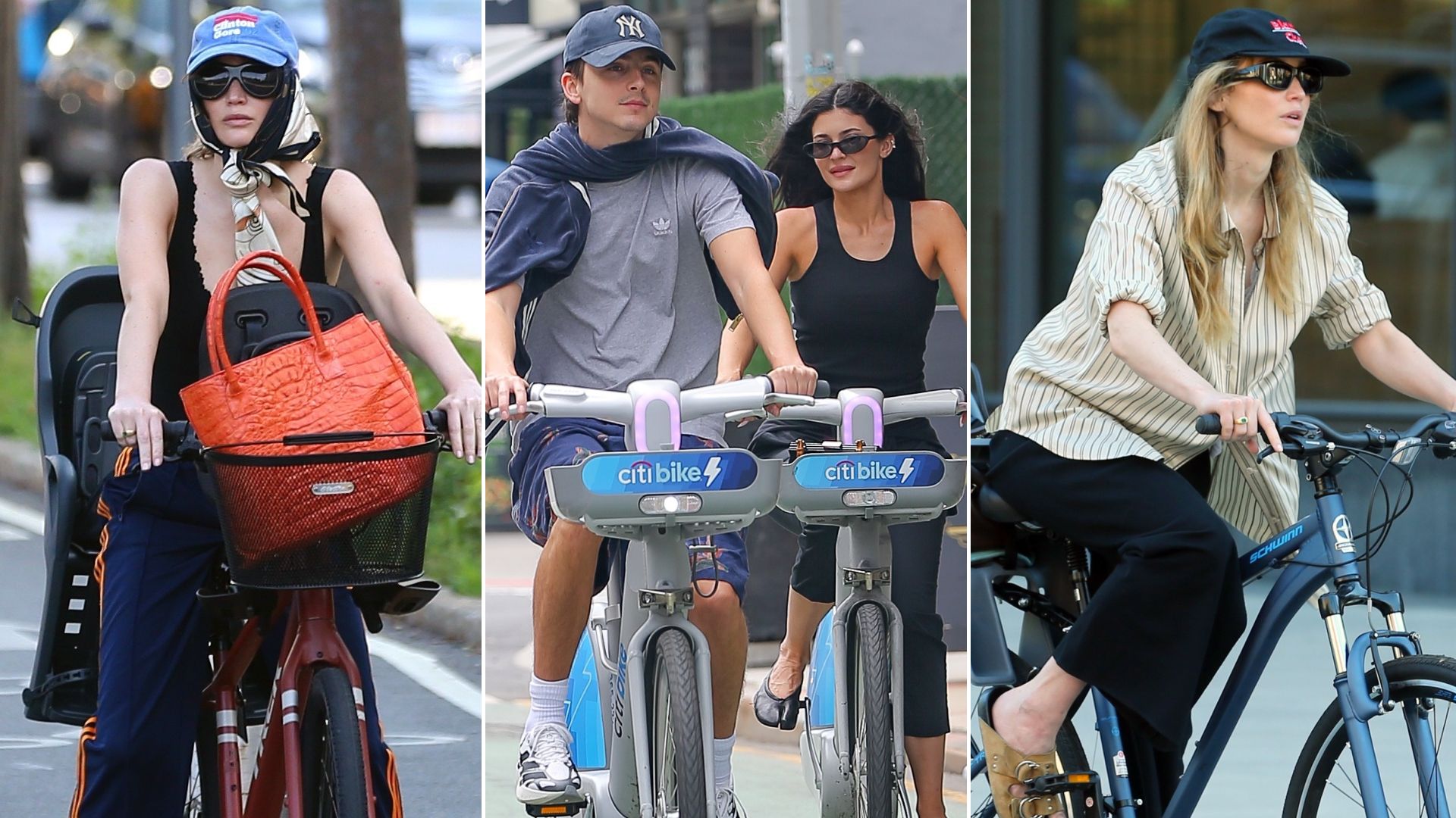 Prepare to Pedal-and-Repeat: Celebrities Are Committed to the Chic Biking Outfit Trend