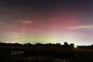 Northern Lights Over Wauconda, IL