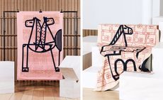 ‘Cheval Debout’ and ‘Double Cheval’ blankets, by Miguel Castro Leñero, for Hermès