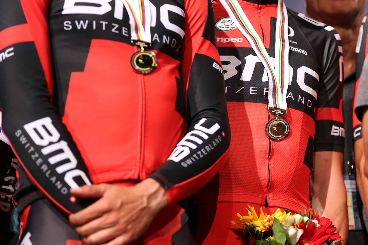 The gold medals of BMC Racing team
