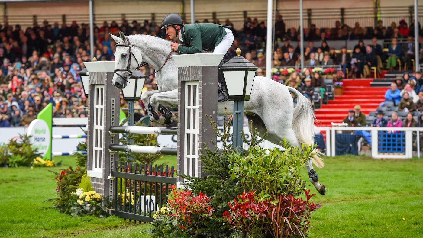Austin O'Connor and Colorado Blue, third at Badminton Horse Trials