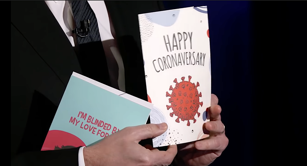 COVID-19 anniversary cards