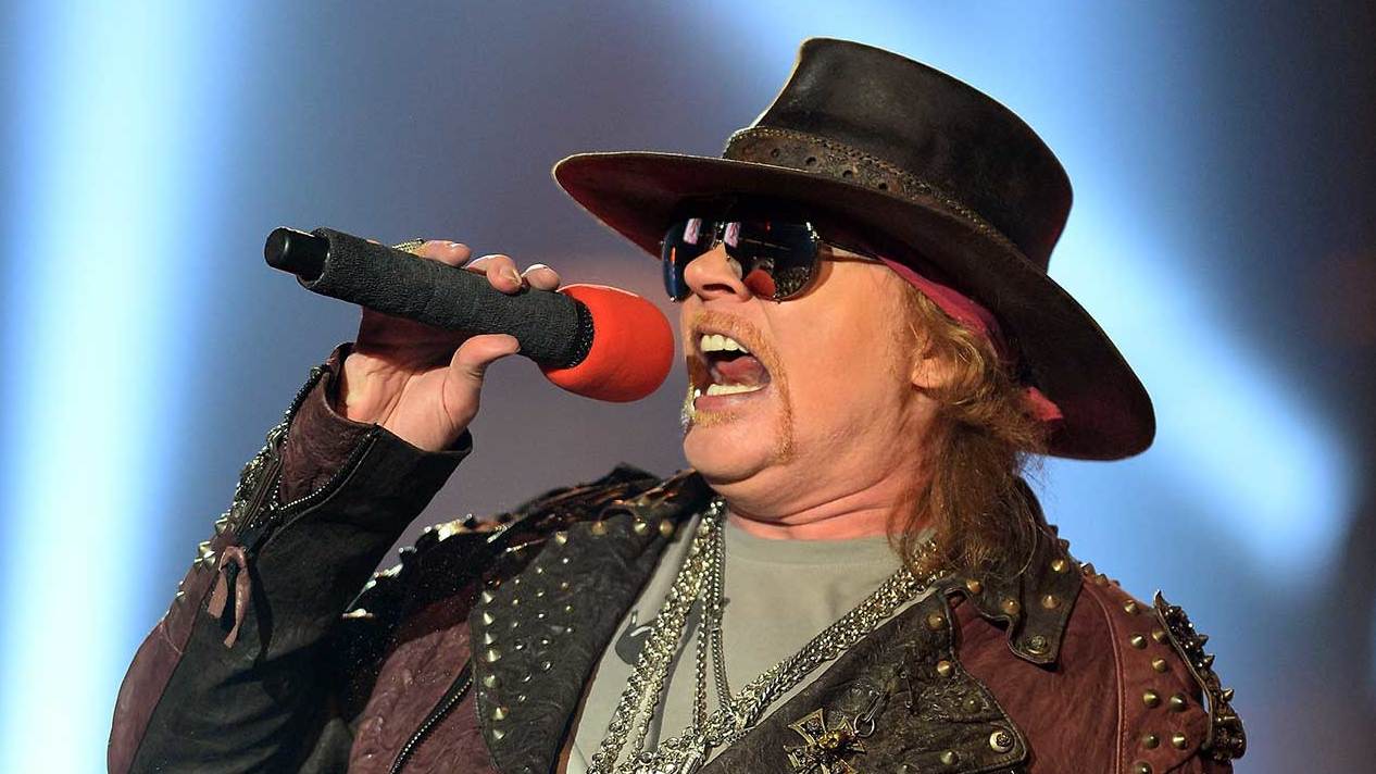 Guns N Roses Axl Rose live photo 2014