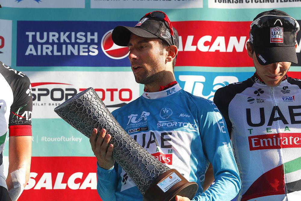 Diego Ulissi (UAE Team Emirates) wins the Tour of Turkey