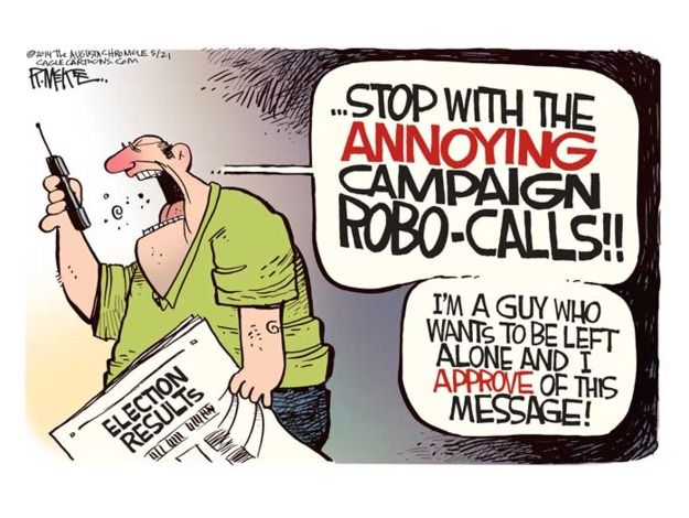 Political cartoon election results