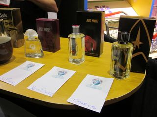 Smell like Spock with this new line of colognes and perfumes based on Star Trek, introduced by Jads International.