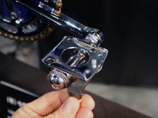 Cherubim somehow found these old Cinelli clipless pedals, too.