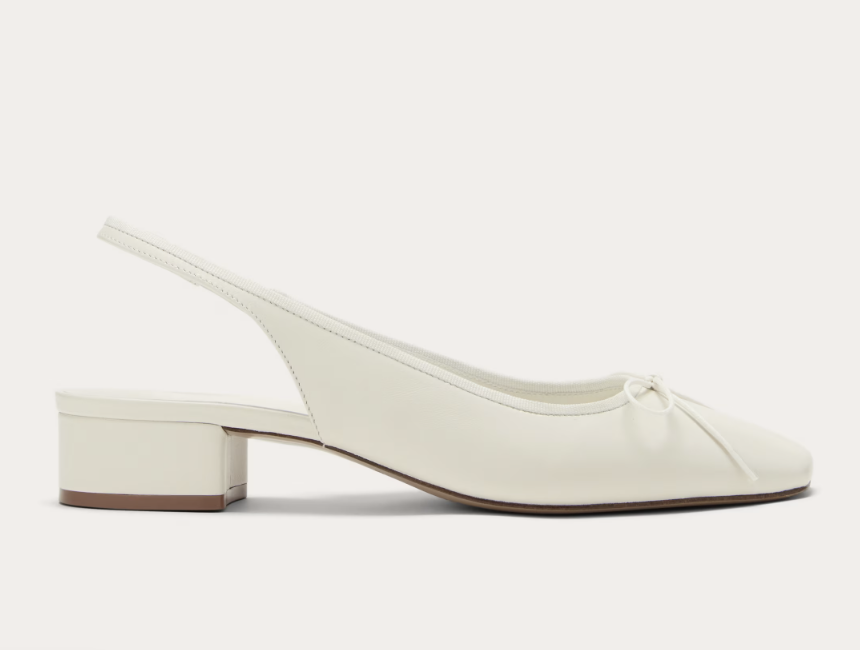 Everlane, The Ballet Slingback Heel