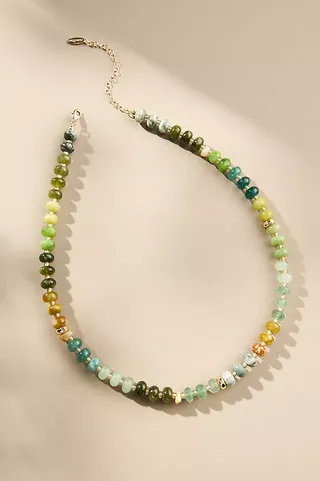 Rainbow Stone Necklace